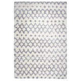 Midnight Collection Geometric Stripes Rug