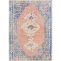 Distressed Persian Printed Machine Washable Area Soft Rug