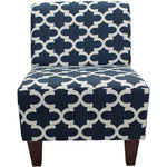 Amanda Armless Accent Chair, Multiple Colors