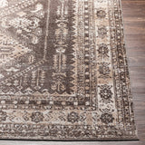 Machine Washable Traditional Diamond Area Soft Rug