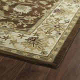 TAJ COLLECTION Chocolate Area Soft Rug