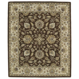 TAJ COLLECTION Chocolate Area Soft Rug