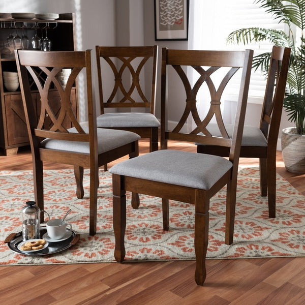 Copper Grove Nelson Armless Cushioned Dining Chairs