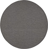 Flat-Weave Indoor/Outdoor Charcoal Soft Area Rug