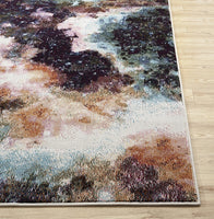 Multi-color Abstract Soft Plush Area Rugs