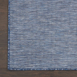 Positano Flat-Weave Indoor/Outdoor Navy Blue Area Rug
