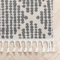 Arbor Moroccan Trellis Blush Kilim-Style Rug