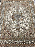 Traditional Brown Medallion Area Rug