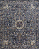 Porcia Collection Soft Area Rug, 5' x 8', Blue