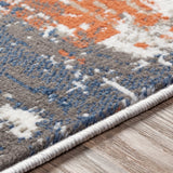 Abstract Industrial Soft Area Rug