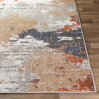 Abstract Industrial Soft Area Rug