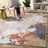 Abstract Industrial Soft Area Rug