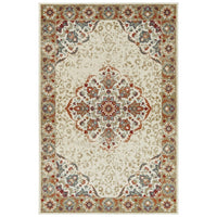 Bombas Easy Care Soft Area Rug Ivory