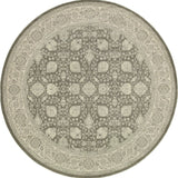 Border Floral Panel Soft Area Rug