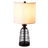 CO-Z 20-Inch Mid-Century Birdcage Table Lamps, Set of 2
