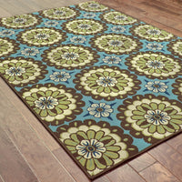 Carrington Mariefred Floral Indoor/ Outdoor Area Rug