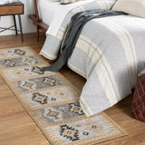 Southwestern Aztec Black Soft Area Rug