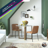 Corey Dining Chair, Set of 2, Gray Linen