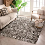 Anthracite Modern Vintage Mediterranean Soft Area Rug