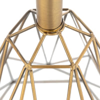 Dalla 24 in. Brass Modern Table Lamp - 24" H