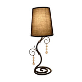 19 inch Light Brown Table Lamp