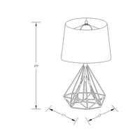 Denain Modern Table Lamp with Painted Iron Base