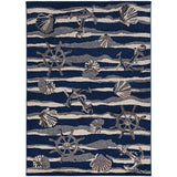 Nautical Outdoor Area Rug