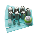 Cake/Dessert Decorating - 13pcs set with one Silicon bag