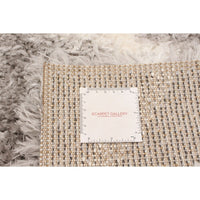 Ivory Diamond Casual Shag Area Rug