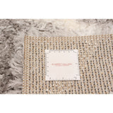 Ivory Diamond Casual Shag Area Rug