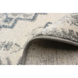 Grey Medallion Traditonal Amelia Casual Soft Rug