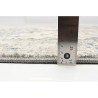 Grey Medallion Traditonal Amelia Casual Soft Rug