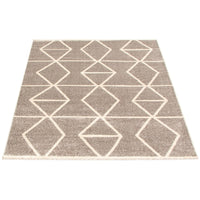 Grey Brown Ana Moroccan Soft Rug
