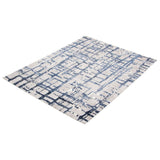 Matrix Collection Navy Soft Casual Soft Rug