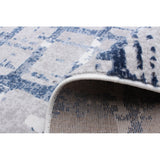 Matrix Collection Navy Soft Casual Soft Rug