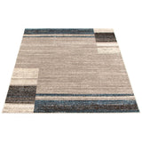 Ivory Taupe Ayla Casual Soft Rug
