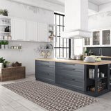 Black Bellisima Curve Casual Soft Rug