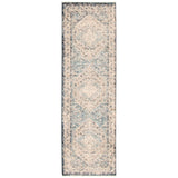 Medallion Distressed Bijar Casual Soft Rug