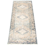 Medallion Distressed Bijar Casual Soft Rug