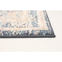 Medallion Distressed Bijar Casual Soft Rug