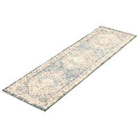 Medallion Distressed Bijar Casual Soft Rug