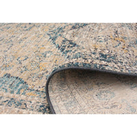 Medallion Distressed Bijar Casual Soft Rug