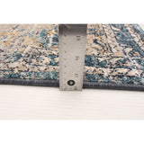 Medallion Distressed Bijar Casual Soft Rug