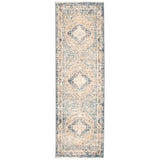 Medallion Distressed Bijar Casual Soft Rug