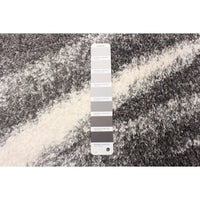 Modern Contemporary Shag Pink Ivory Area Rug