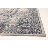 Dark Grey Ivory Clara Casual Soft Rug