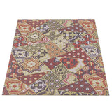 Indoor/Outdoor Red Bellisima Patch Casual Soft Rug