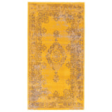 Floral Aqua Blue Traditional Soft Area Rug