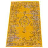 Floral Aqua Blue Traditional Soft Area Rug