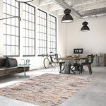 Grey Taupe Modern Contemporary Soft Rug